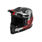 CASCO Cross / Enduro  Acerbis PROFILE JUNIOR Nero/Rosso/Grigio